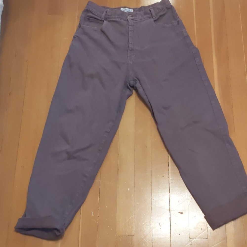 Purple denim pants!